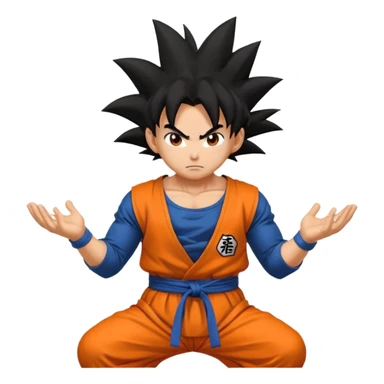 Goku ⛎🐲 😨 sticker