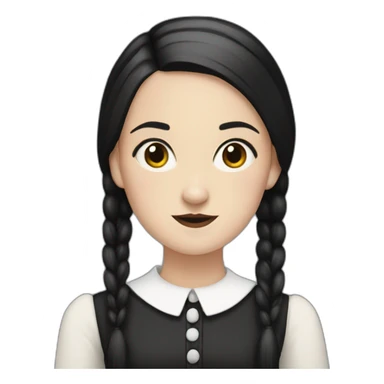 wednesday Adams sticker