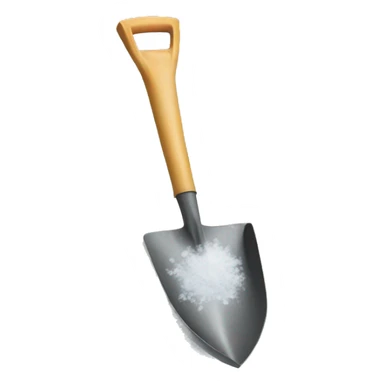 Shovel snow sticker