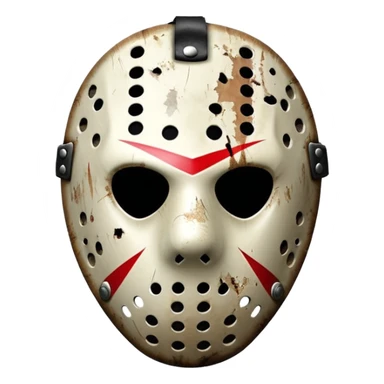Jason Voorhees Hockey mask sticker