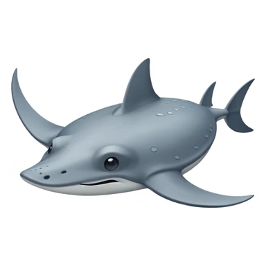 Tiny stingray  sticker