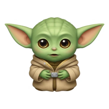 🥺+baby yoda sticker