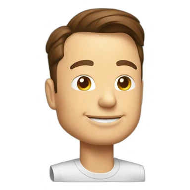 Elon musk dink beer sticker