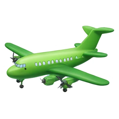 plane under the cucumber sticker