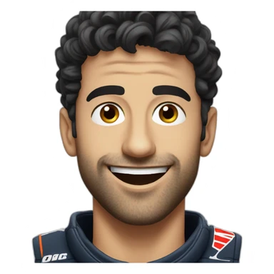Daniel Ricciardo sticker