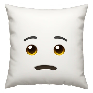 White pillows sticker