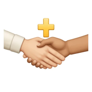 I want a hand shaking at god emoji sticker