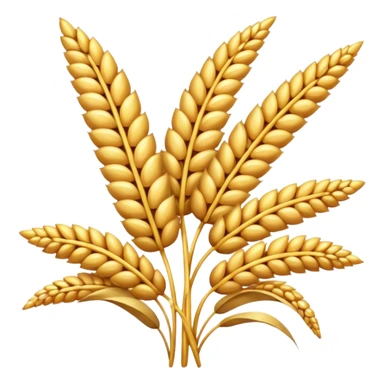 ears of grain sticker