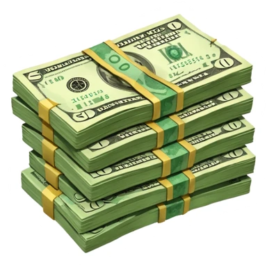 Falling value of the dollar sticker