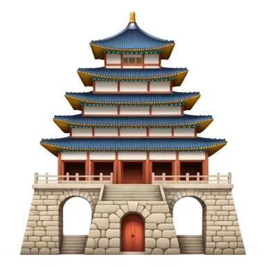 South Korea 
Gyeongbokgung Palace castle sticker