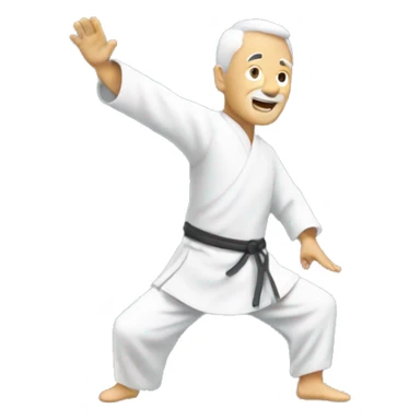 senior Tai chi sticker