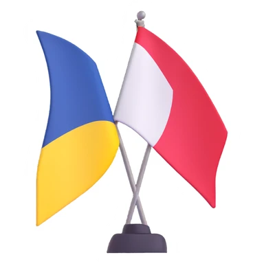 French flag with no entry sign overlay sticker