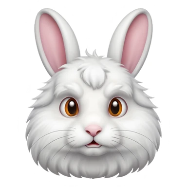 Rabit mogging sticker