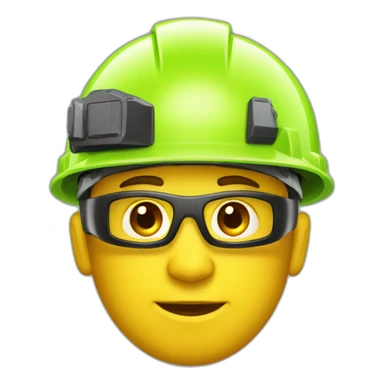 apple vision pro with construction helmet sticker