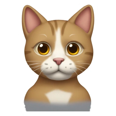 gato con un porro sticker