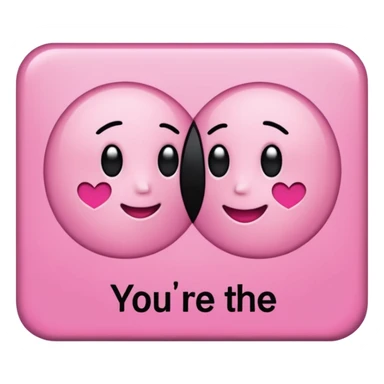 Cartel en rosa que diga “Estás muy cariñosito, ¿se desconectó la otra?  sticker