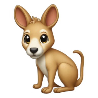 String kangourou sticker