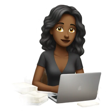 female novelist sticker