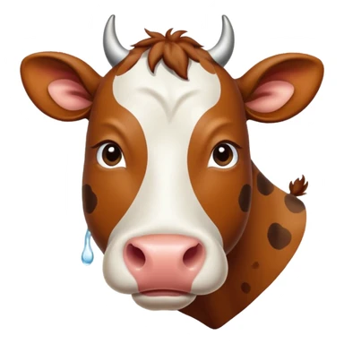 Cow sticker
