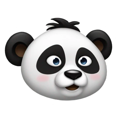 Panda hangover  sticker