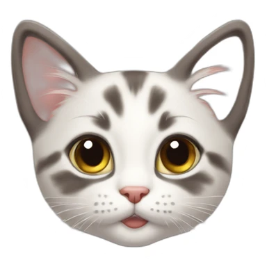 Lovely little kitten sticker