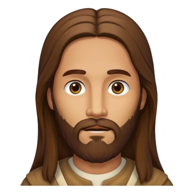 Cabeça de jesus sticker