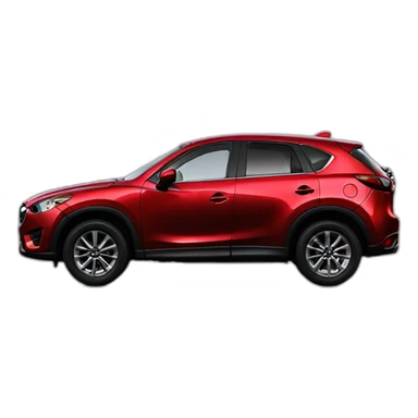 red mazda cx-5 sticker