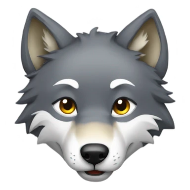 Wolf liebe sticker
