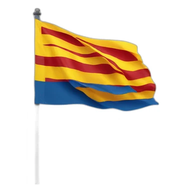 Catalan flag sticker