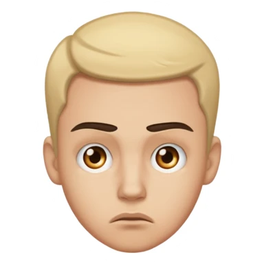 Confused and offended with one eyebrow raise  sticker