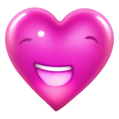 Flashing heart sticker