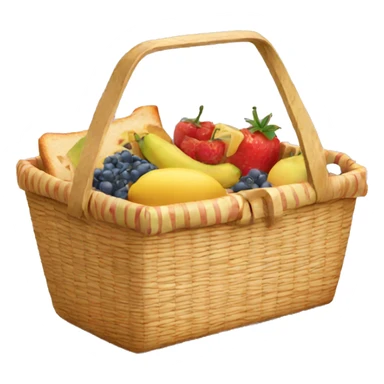 picnic basket sticker