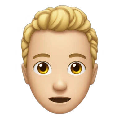 Stress pimple sticker