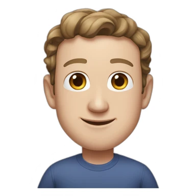 facebook CEO Mark Zuckerberg sticker