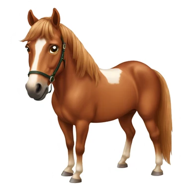 Chestnut Horse  sticker