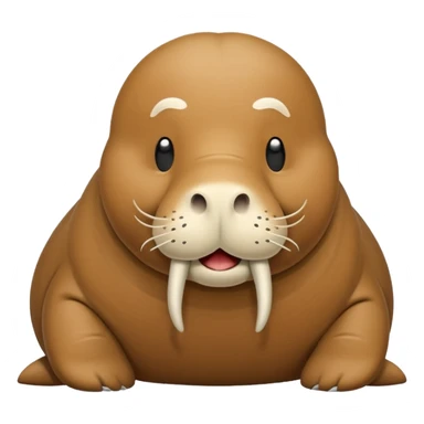 walrus in peanuts sticker