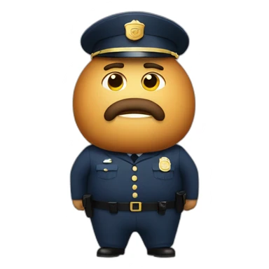 fat-officer-donut sticker