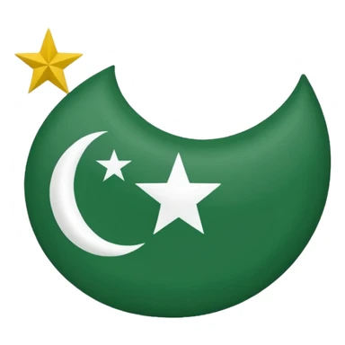 Flag of Azad Kashmir sticker