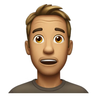 wow facial expression surprised sticker