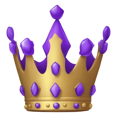 object aristocrat crown sticker