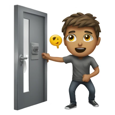 kicked out the door sticker