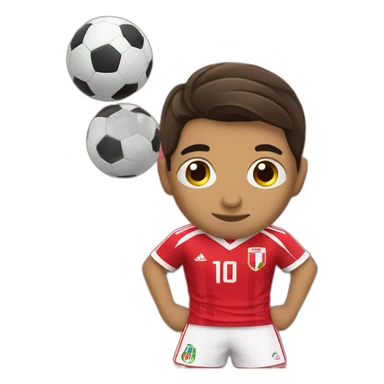 peruvian soccer player sticker