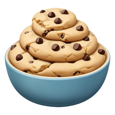 cookie dough sticker