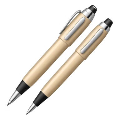 ✍🏻+beige pen sticker