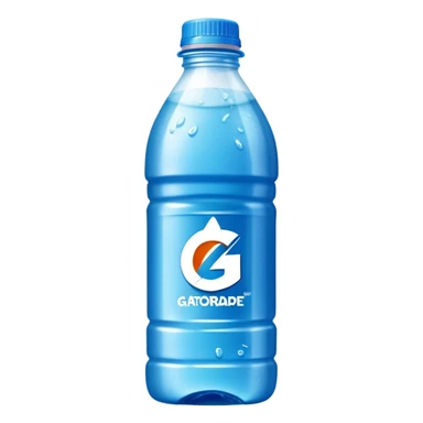 Blue Gatorade  sticker