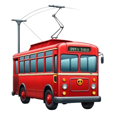 trolleybus sticker