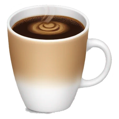 a fancy hot coffee sticker