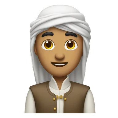 Funny kufiyah guy sticker