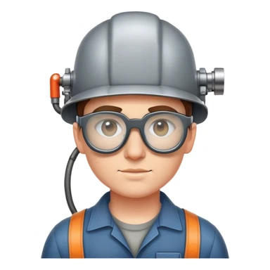 yermak mapping youtuber avatar with gas welder's glasses sticker