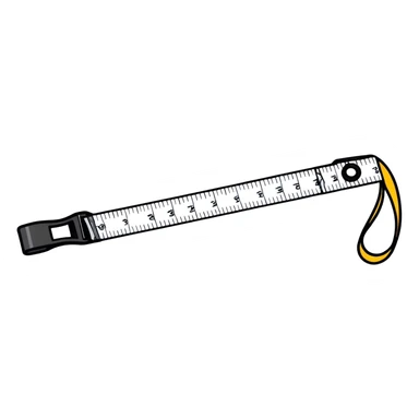 measuring tape sticker